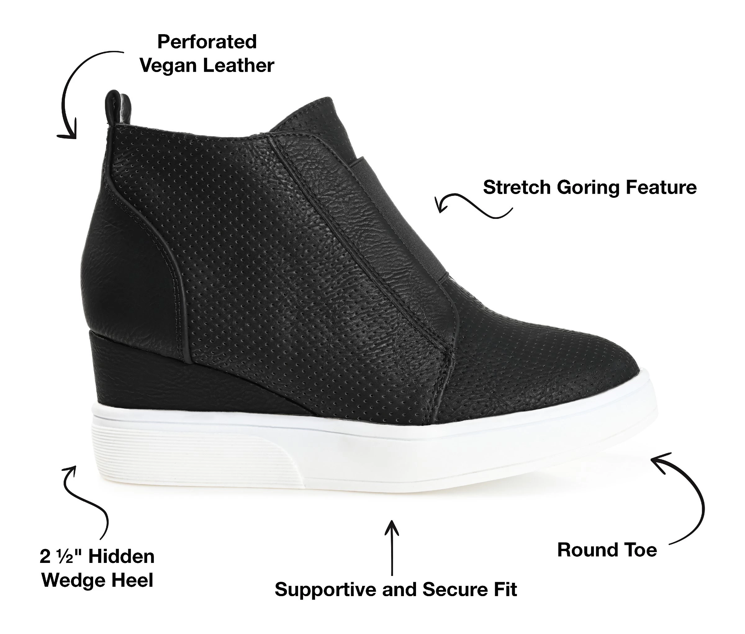 Women's Clara Wedge Slip On Sneaker 10 Women's Clara Wedge Slip On Sneaker - Image 8