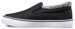 Women's Clipper Fur Lined Slip On Sneaker -Professional Sports Shoe Store 13350 left xlarge