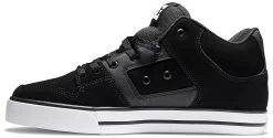 DC Men's Pure Mid Top Skate Shoe -Professional Sports Shoe Store 19074 left xlarge