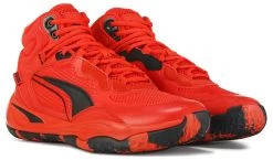 Puma Kids' Playmaker Pro Mid Top Basketball Shoe Big Kid