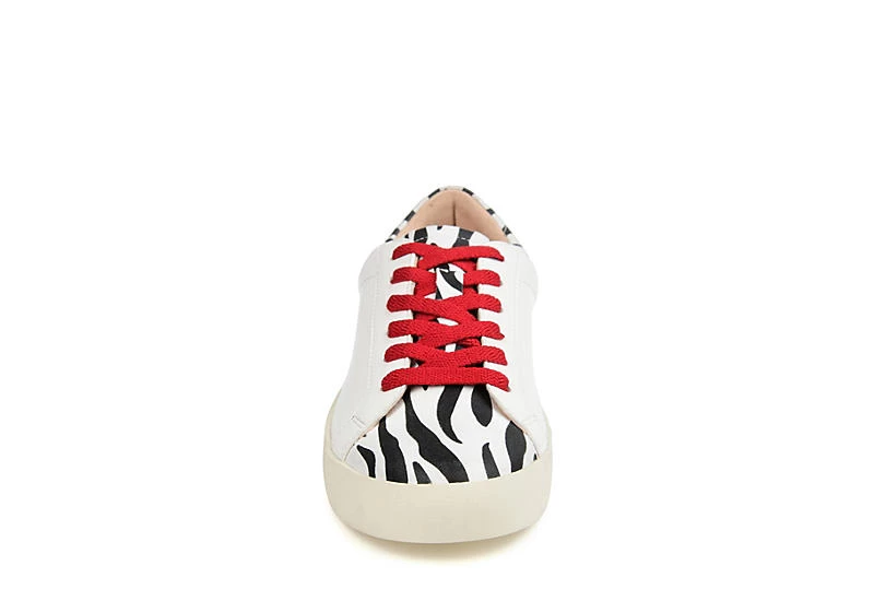 Journee Collection Womens Erica Sneaker - Zebra 5 Journee Collection Womens Erica Sneaker - Zebra - Image 3