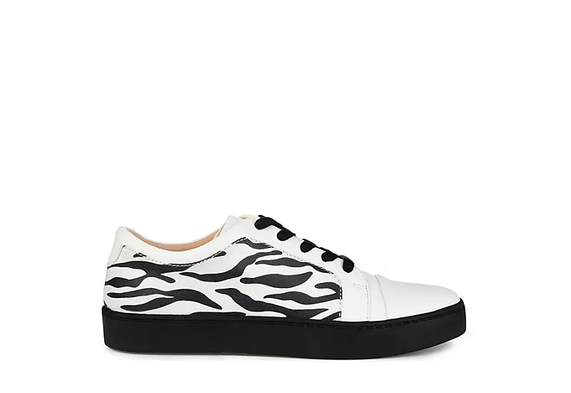 Journee Collection Womens Taschi Sneaker - Zebra 4 Journee Collection Womens Taschi Sneaker - Zebra - Image 2