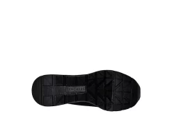 Skechers Womens Million Air Elevated Air Sneaker - Black -Professional Sports Shoe Store US 01 105671 04