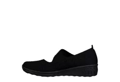 Skechers Womens Uplifted Slip On Sneaker - Black -Professional Sports Shoe Store US 01 105678 02