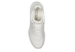 Skechers Womens Million Air Elevated Air Sneaker - White -Professional Sports Shoe Store US 01 105684 03