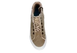 Blowfish Womens Kora High Top Sneaker - Taupe -Professional Sports Shoe Store US 01 105833 05