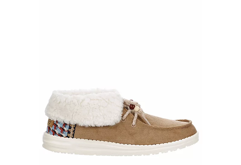 Heydude Womens Britt Slip On Sneaker - Tan 4 Heydude Womens Britt Slip On Sneaker - Tan - Image 2