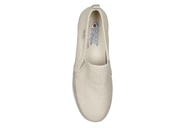 Skechers Womens Flexpadrille Hi Pleasant Harmony Slip On Sneaker - Natural 6 Skechers Womens Flexpadrille Hi Pleasant Harmony Slip On Sneaker - Natural - Image 4