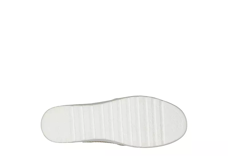 Skechers Womens Flexpadrille Hi Pleasant Harmony Slip On Sneaker - Natural 7 Skechers Womens Flexpadrille Hi Pleasant Harmony Slip On Sneaker - Natural - Image 5