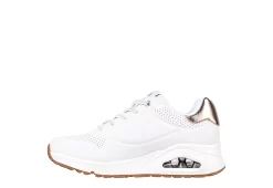 Skechers Womens Uno Sneaker - White -Professional Sports Shoe Store US 01 107513 02