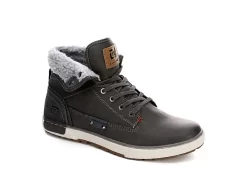 Day Five Mens Mervin Mid Sneaker - Grey