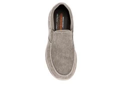 Skechers Mens Moseco Slip On Sneaker - Taupe -Professional Sports Shoe Store US 01 335293 05