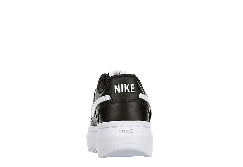 Nike Womens Court Vision Alta Sneaker - Black 7 Nike Womens Court Vision Alta Sneaker - Black - Image 5