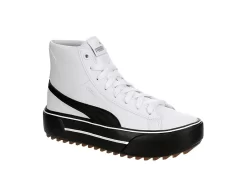 Puma Womens Kaia High Top Platform Sneaker - White
