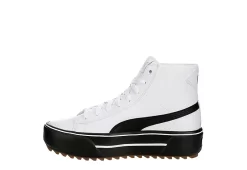 Puma Womens Kaia High Top Platform Sneaker - White -Professional Sports Shoe Store US 01 400673 03