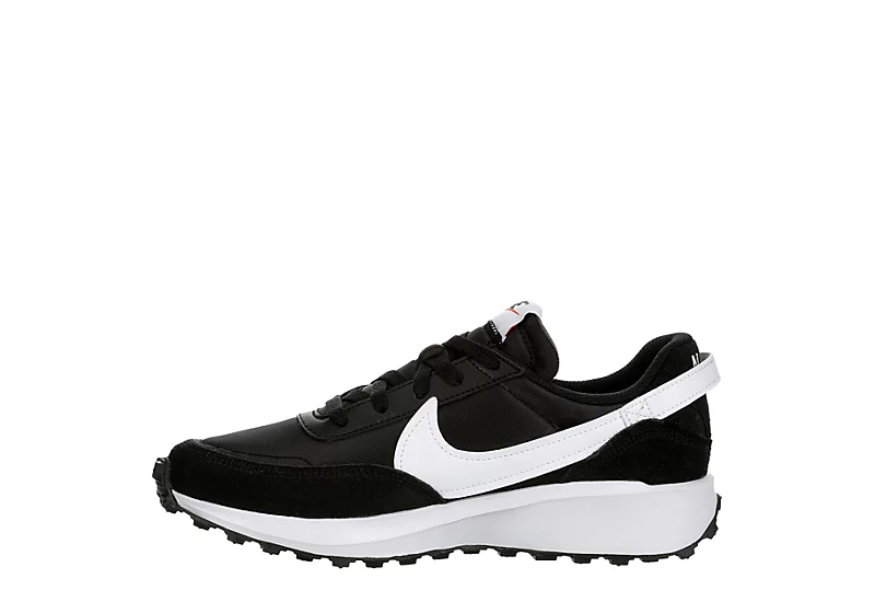 Nike Womens Waffle Debut Sneaker - Black 6 Nike Womens Waffle Debut Sneaker - Black - Image 4