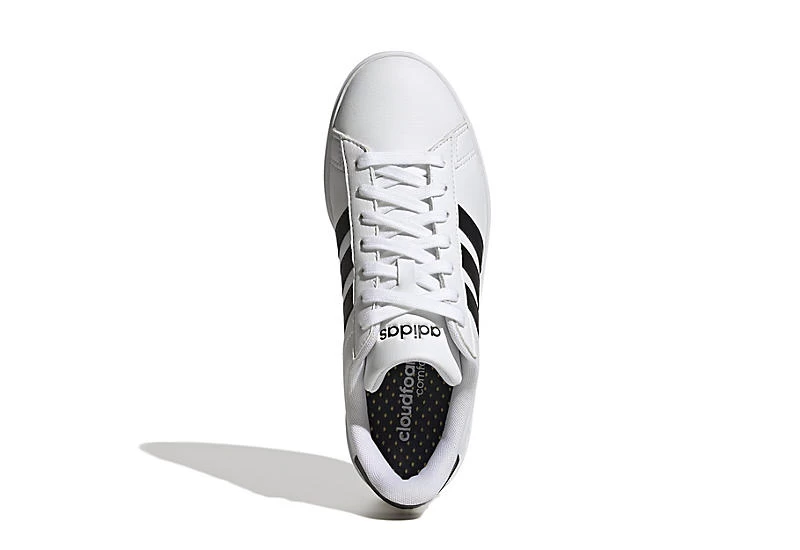 Adidas Womens Grand Court 2.0 Sneaker - White 6 Adidas Womens Grand Court 2.0 Sneaker - White - Image 4