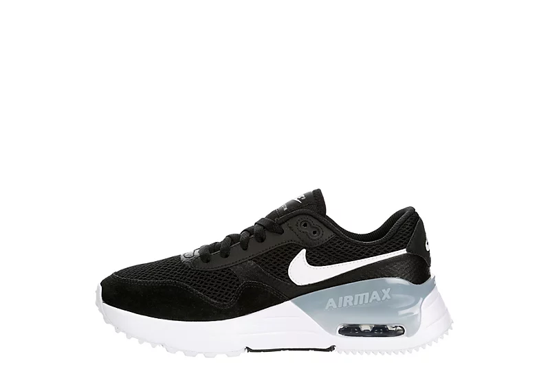Nike Womens Air Max Systm Sneaker - Black 6 Nike Womens Air Max Systm Sneaker - Black - Image 4