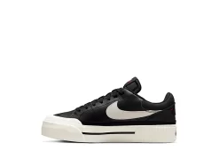 Nike Womens Court Legacy Lift Sneaker - Black -Professional Sports Shoe Store US 01 401379 02