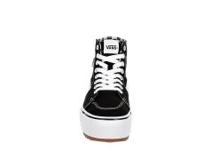 Vans Womens Filmore High Top Tapered Platform Sneaker - Black -Professional Sports Shoe Store US 01 401517 02