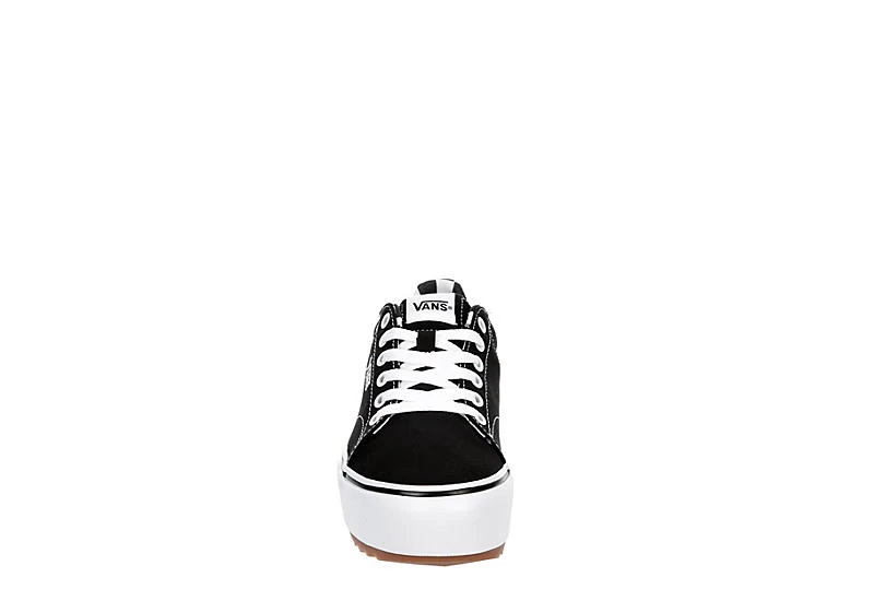 Vans Womens Seldan Platform Sneaker - Black 5 Vans Womens Seldan Platform Sneaker - Black - Image 3