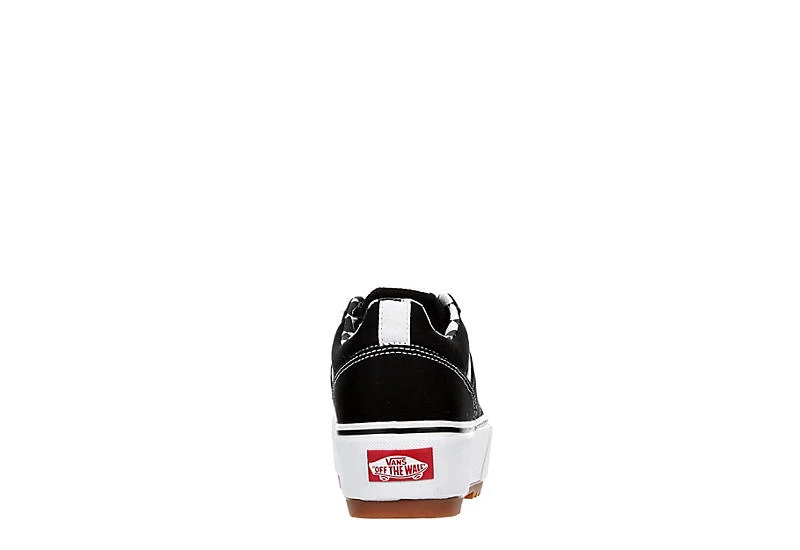 Vans Womens Seldan Platform Sneaker - Black 7 Vans Womens Seldan Platform Sneaker - Black - Image 5