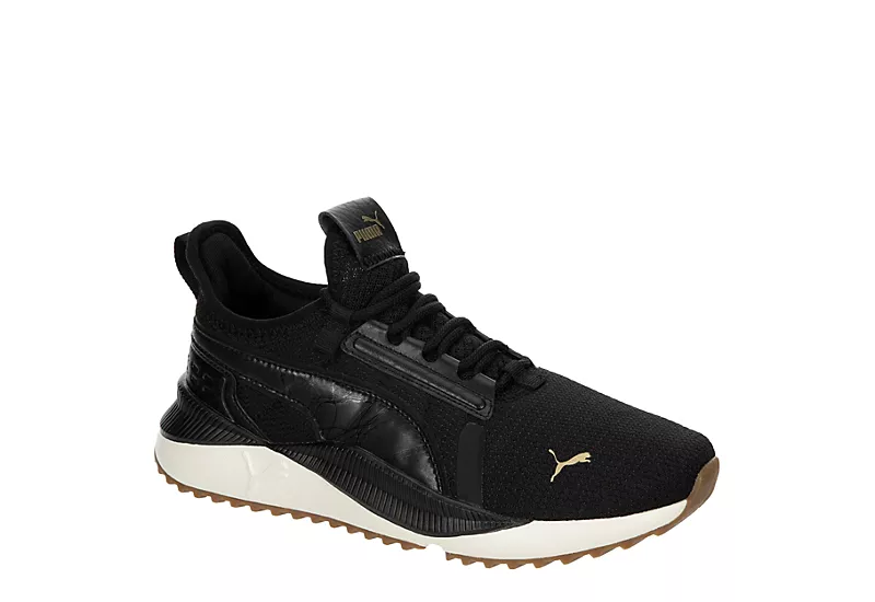 Puma Womens Pacer Future Street Lux Deco Sneaker - Black 3 Puma Womens Pacer Future Street Lux Deco Sneaker - Black