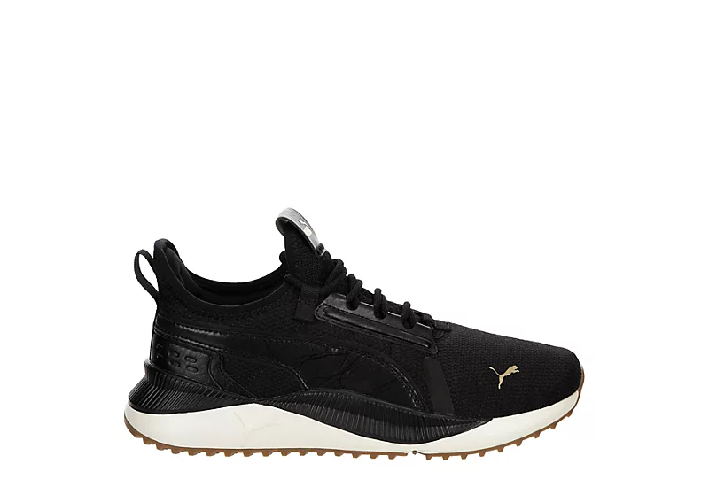 Puma Womens Pacer Future Street Lux Deco Sneaker - Black 4 Puma Womens Pacer Future Street Lux Deco Sneaker - Black - Image 2