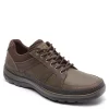 Rockport Mens Get Your Kicks Mudguard Blucher Sneaker - Dark Brown -Professional Sports Shoe Store US 01 500523 00