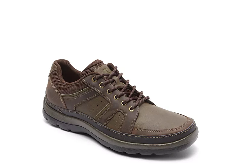 Rockport Mens Get Your Kicks Mudguard Blucher Sneaker - Dark Brown 3 Rockport Mens Get Your Kicks Mudguard Blucher Sneaker - Dark Brown