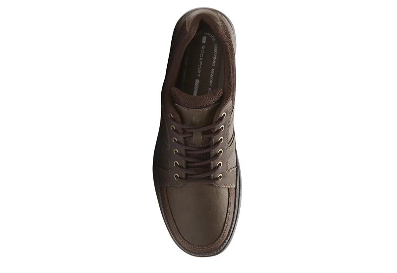 Rockport Mens Get Your Kicks Mudguard Blucher Sneaker - Dark Brown 6 Rockport Mens Get Your Kicks Mudguard Blucher Sneaker - Dark Brown - Image 4