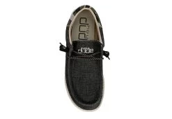 Heydude Mens Wally Slip On Sneaker - Dark Grey -Professional Sports Shoe Store US 01 501095 05