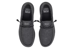 Reef Mens Cushion Coast Slip On Sneaker - Black -Professional Sports Shoe Store US 01 501180 03