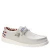 Heydude Mens Wally Slip On Sneaker - White -Professional Sports Shoe Store US 01 501573 00