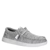 Heydude Mens Wally Slip On Sneaker - Grey -Professional Sports Shoe Store US 01 501794 00