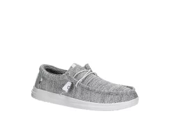 Heydude Mens Wally Slip On Sneaker - Grey