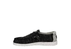 Heydude Mens Wally Slip On Sneaker - Black -Professional Sports Shoe Store US 01 501931 03