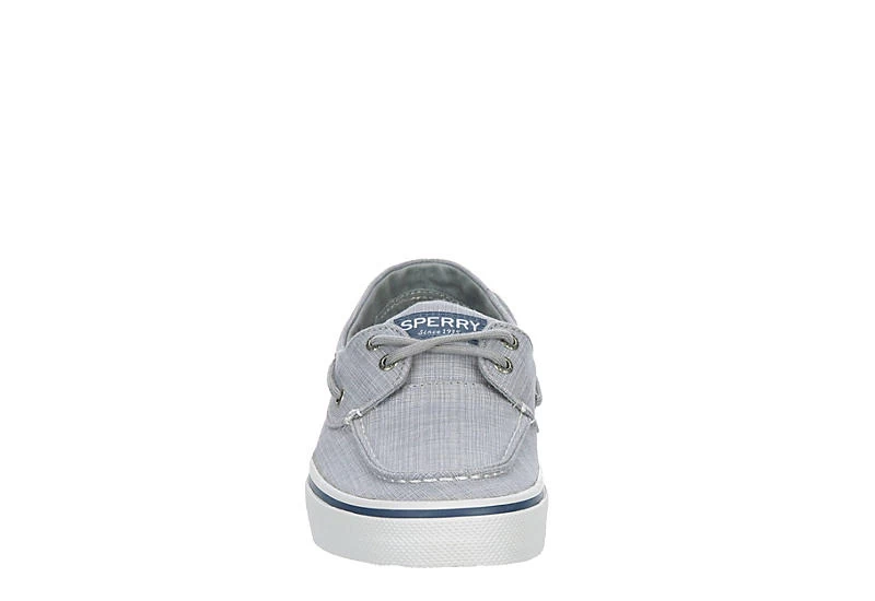 Sperry Mens Halyard 2-eye Slip On Sneaker - Pale Grey 5 Sperry Mens Halyard 2-eye Slip On Sneaker - Pale Grey - Image 3