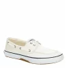 Sperry Mens Halyard 2-eye Sneaker - Off White -Professional Sports Shoe Store US 01 502276 00