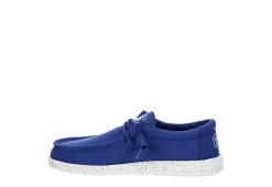 Heydude Mens Wally Slip On Sneaker - Blue -Professional Sports Shoe Store US 01 502319 03