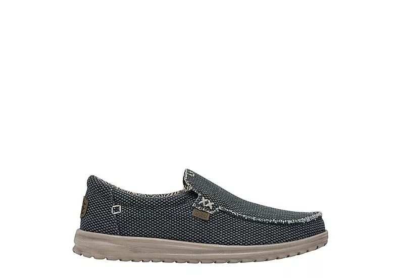 Heydude Mens Mikka Slip On Sneaker - Navy 4 Heydude Mens Mikka Slip On Sneaker - Navy - Image 2