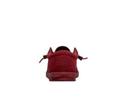Heydude Mens Wally Slip On Sneaker - Red 12 Heydude Mens Wally Slip On Sneaker - Red -Professional Sports Shoe Store US 01 502323 03