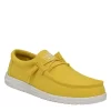 Heydude Mens Wally Slip On Sneaker - Yellow -Professional Sports Shoe Store US 01 502327 00
