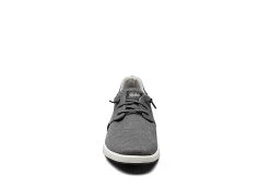 Florsheim Mens Crossover Canvas Plain Toe Slip On Sneaker - Black -Professional Sports Shoe Store US 01 502870 02