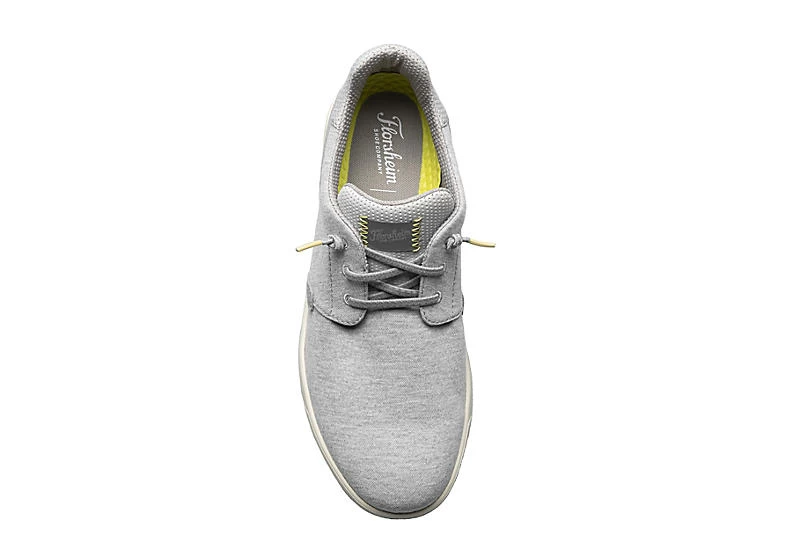 Florsheim Mens Crossover Canvas Plain Toe Slip On Sneaker - Grey 8 Florsheim Mens Crossover Canvas Plain Toe Slip On Sneaker - Grey - Image 6