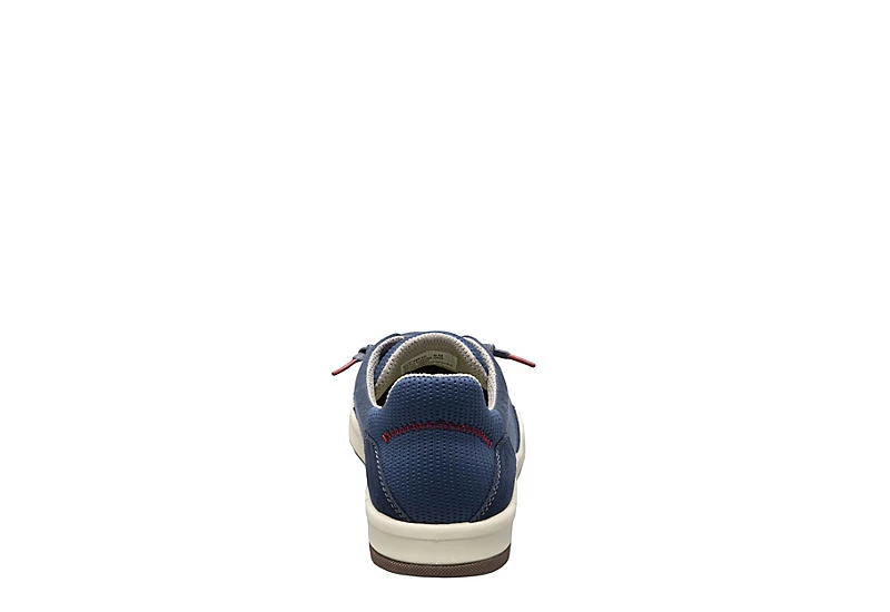 Florsheim Mens Crossover Canvas Plain Toe Slip On Sneaker - Navy 7 Florsheim Mens Crossover Canvas Plain Toe Slip On Sneaker - Navy - Image 5