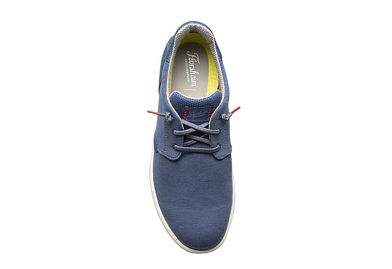 Florsheim Mens Crossover Canvas Plain Toe Slip On Sneaker - Navy 8 Florsheim Mens Crossover Canvas Plain Toe Slip On Sneaker - Navy - Image 6