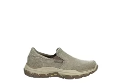 Skechers Mens Respected Slip On Sneaker - Taupe -Professional Sports Shoe Store US 01 510080 01