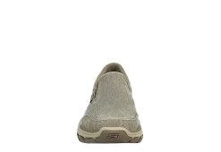 Skechers Mens Respected Slip On Sneaker - Taupe -Professional Sports Shoe Store US 01 510080 02