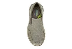 Skechers Mens Respected Slip On Sneaker - Taupe -Professional Sports Shoe Store US 01 510080 05